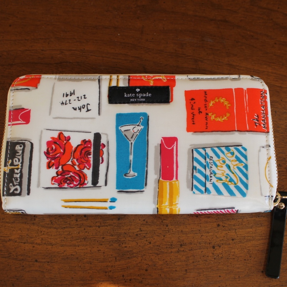 Kate Spade Vintage Orginal Matchbook Neda Wallet NWT